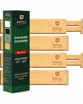 Drawer Dividers 22”, Natural-0