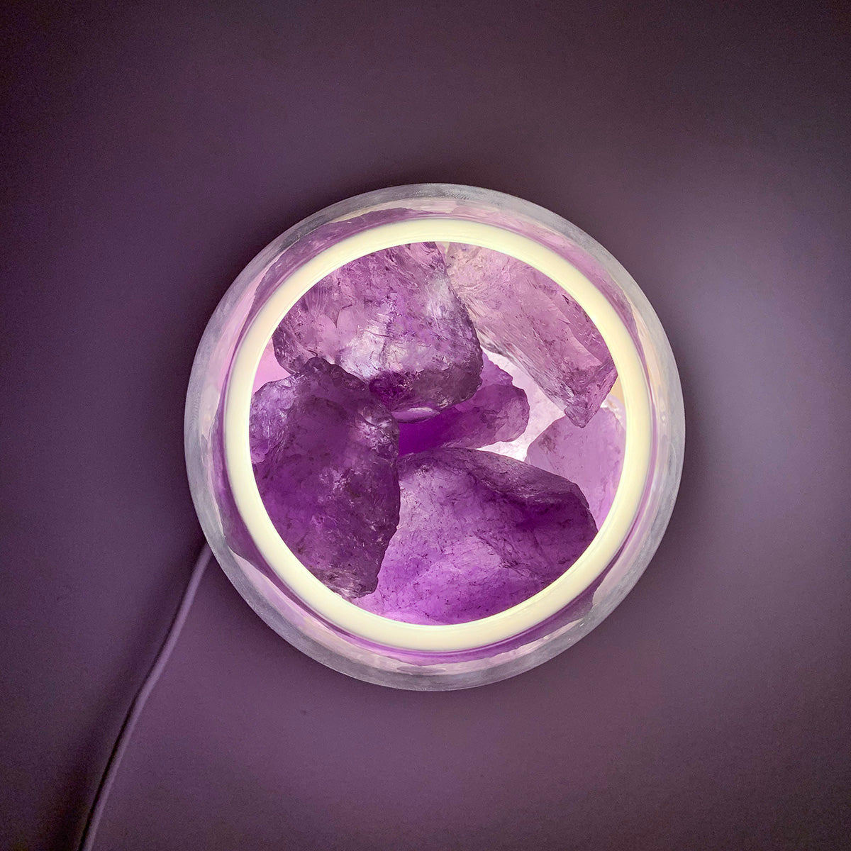 Essential Oil Diffuser with Natural Quartz