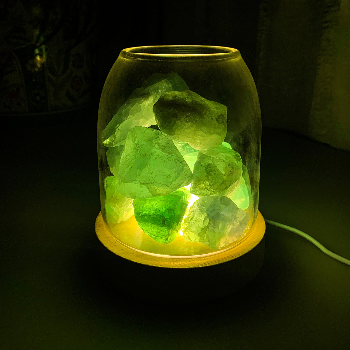 Essential Oil Diffuser with Natural Quartz