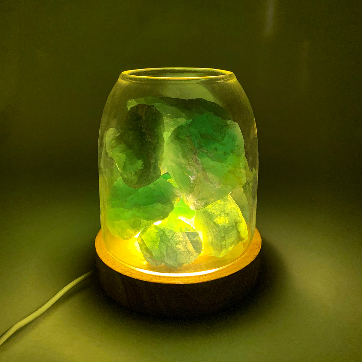 Essential Oil Diffuser with Natural Quartz