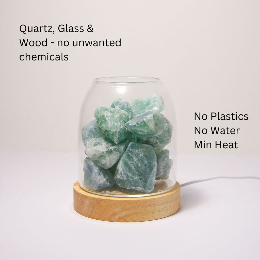 Essential Oil Diffuser with Natural Quartz