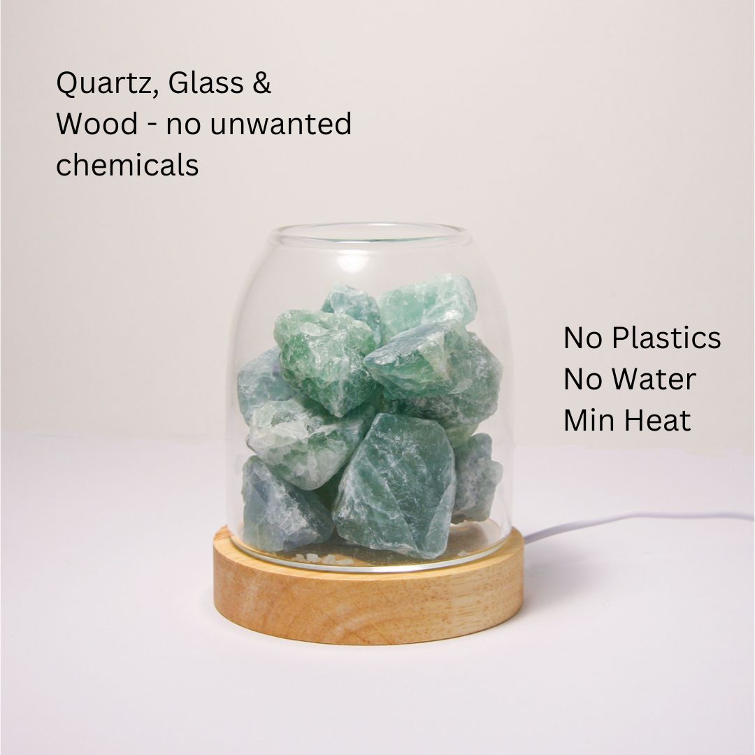 Essential Oil Diffuser with Natural Quartz
