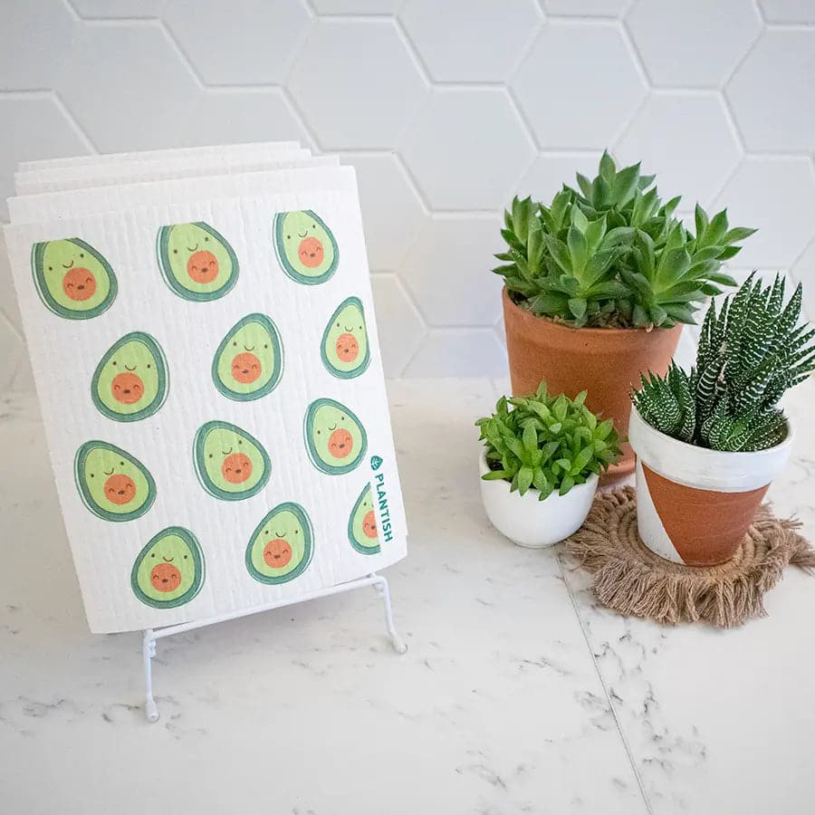 Avocado Swedish Sponge Cloth 3-Pack