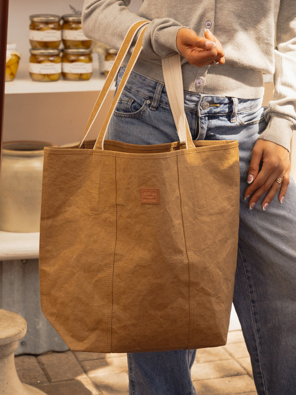 Iconic Shopper Tote with Inner Pocket