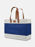 Jute Market Tote | Navy