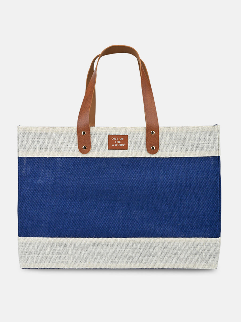 Jute Market Tote | Navy