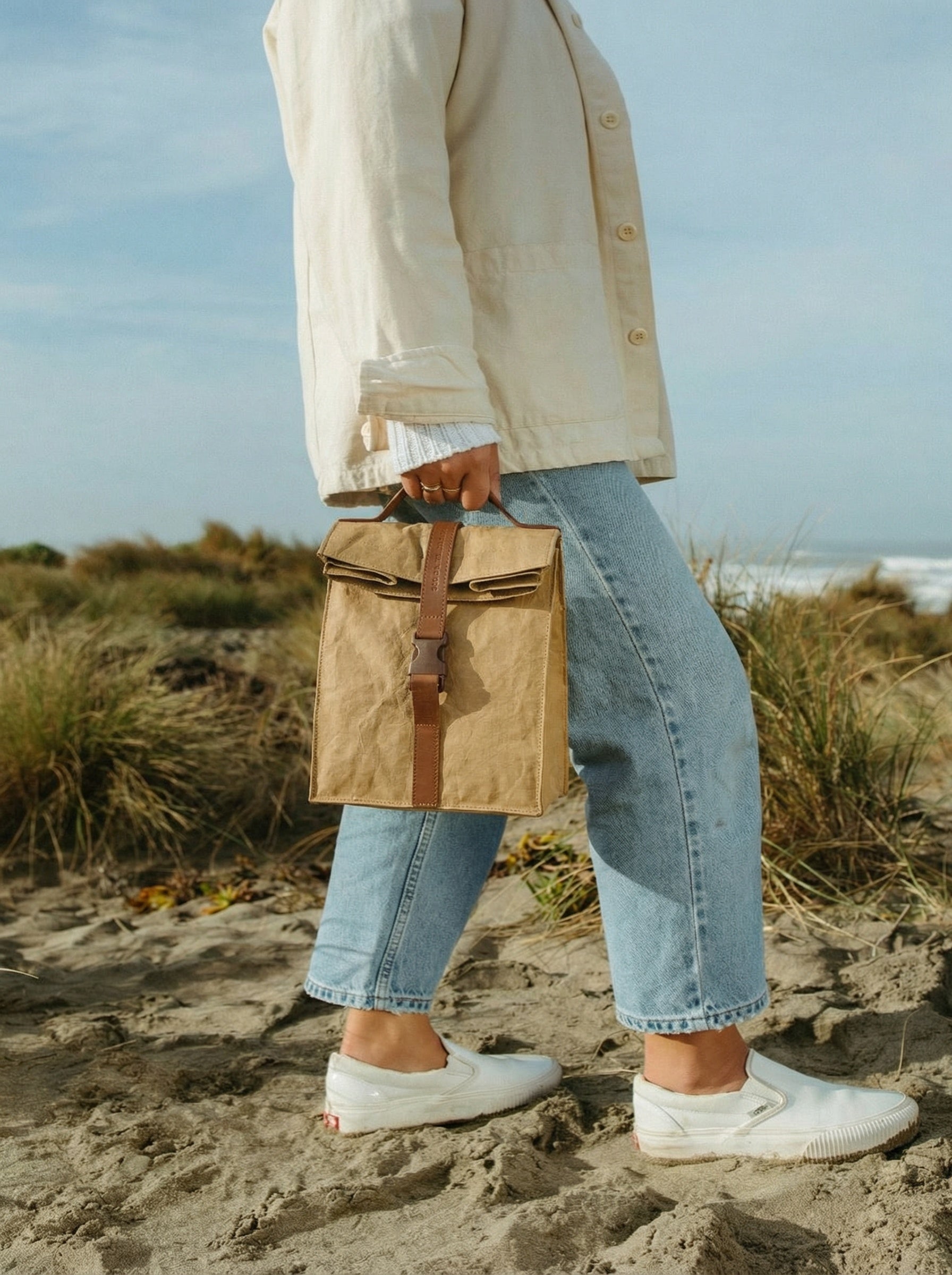 Insulated Paper Sack Lunch Cooler