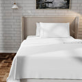 Queen size White 100-Percent Certified Organic Cotton Sheet Set-0
