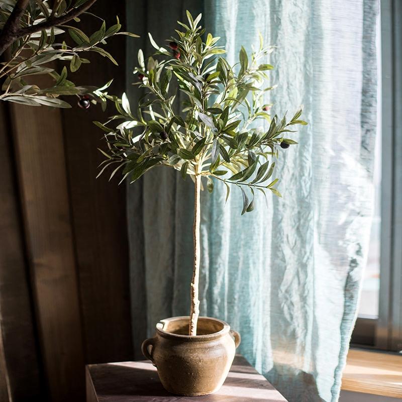 Faux Olive Tree In Pot
