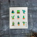 Cactus Swedish Sponge Cloth 3-Pack