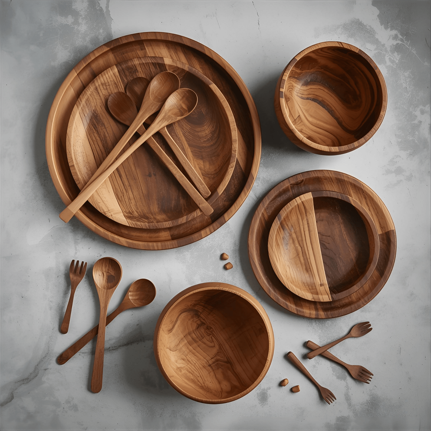 Pack Walnut Utensils-0